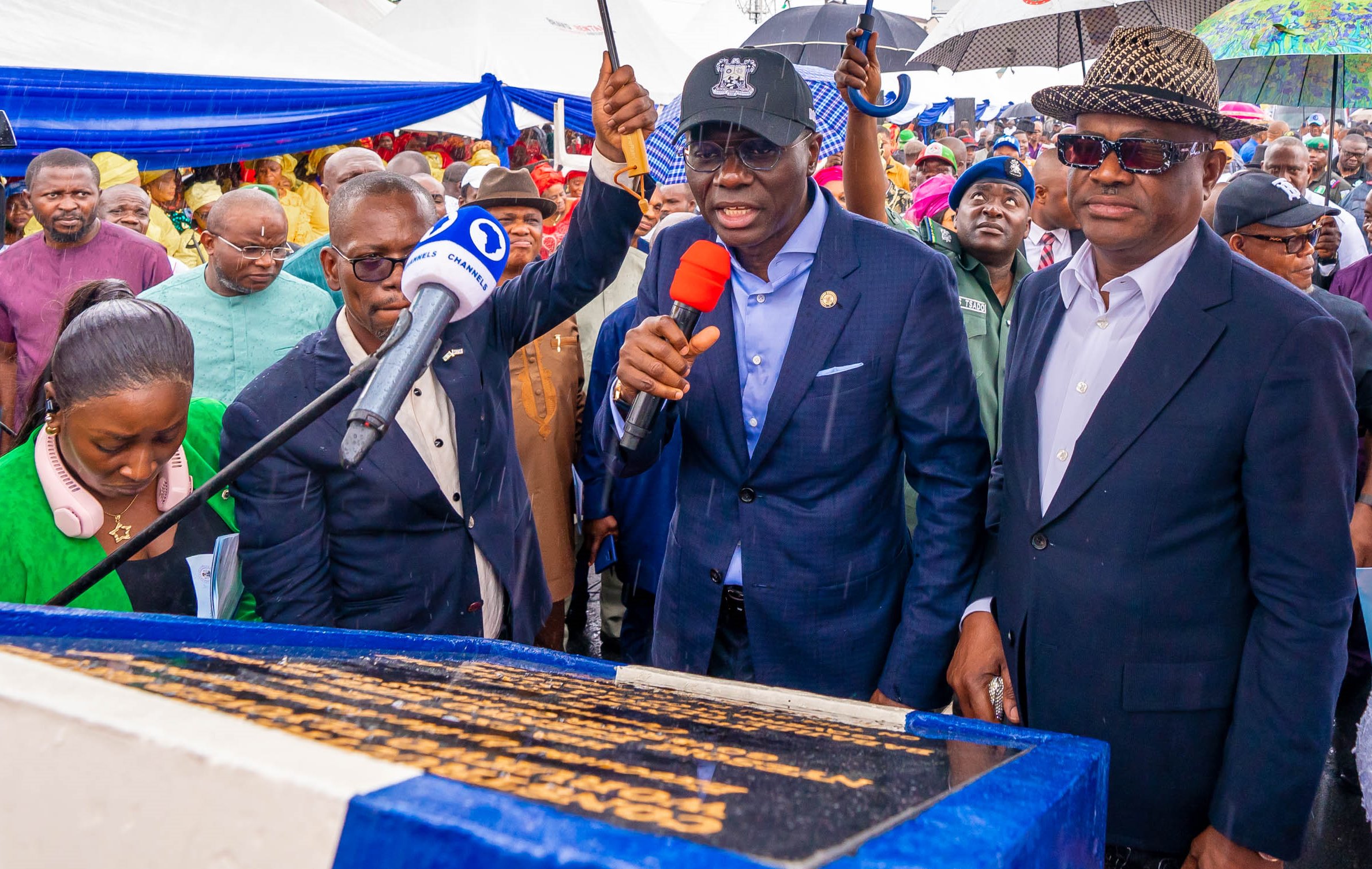 SANWO-OLU IN PORT HARCOURT, TELLS POLITICAL LEADERS TO UNITE FOR GOOD OF THE PEOPLE